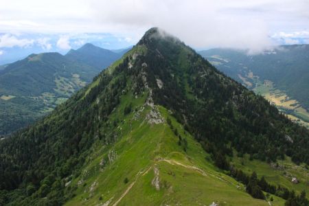 Vue sur les Rochers de la Badaz