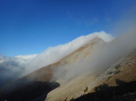 Du col de Plate Contier, la Tête de Garnesier.