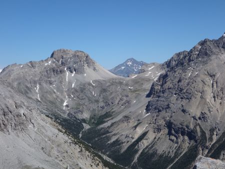 Zoom sur la Pointe de Cloutzau et sur la Punta Rognosa