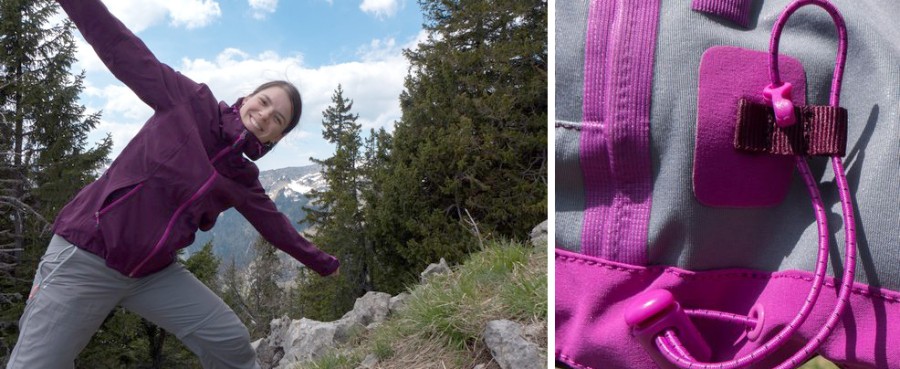 Test veste Quechua Forclaz 400 femme (coupe vent imperméable et respirant)